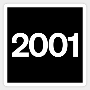 2001 Sticker